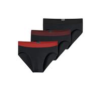 Schiesser Slip pour homme Assortis 13_180193 – 95/5 coton biologique – Noir, taille L