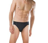 Schiesser Slip Pour Hommes Essential Paquet De 3 Couleurs Unies - Noir