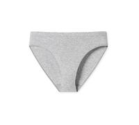 SCHIESSER Slip ' Pure Rib ' gris chiné, Taille S