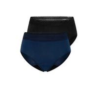 SCHIESSER Slip ' Schiesser Care ' bleu roi / noir, Taille S-M