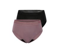 SCHIESSER Slip ' Schiesser Care ' violet / noir, Taille S