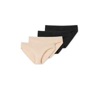 SCHIESSER Slip ' Serie "95/5" ' beige / bleu nuit, Taille S-M