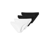 SCHIESSER Slip ' Serie "95/5" ' mélange de couleurs / noir / blanc, Taille S-M