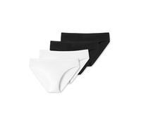 SCHIESSER Slip ' Serie "95/5" ' mélange de couleurs / noir / blanc, Taille S-M