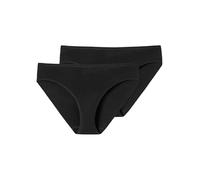 Schiesser Tai sous-vêtement Lot de 2 Femme Noir Taille 48