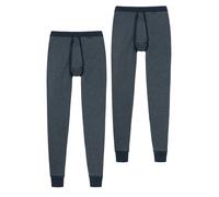 SCHIESSER Sous-vêtements longs 'Feinripp' bleu foncé, Taille M