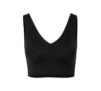 Schiesser Invisible Soft Bustier Mit Pads, Soutien-Gorge de Sport Femme, Schwarz, 44
