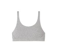 SCHIESSER Soutien-gorge ' Pure Rib ' gris chiné, Taille 70