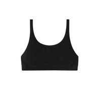 SCHIESSER Soutien-gorge ' Pure Rib ' noir, Taille 75