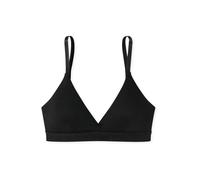 SCHIESSER Soutien-gorge ' Pure Rib ' noir, Taille 85