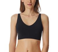 Schiesser Soutien-Gorge Souple avec Coussinets Amovibles sans Coutures-Classic Seamless Sport, Noir_181106, 3X-Large Femme