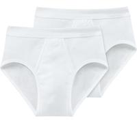 Schiesser Slip noir/blanc – Taille XXL