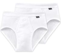 SCHIESSER Slip noir / blanc, Taille XXXL