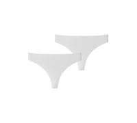 SCHIESSER String ' Invisible Soft ' blanc, Taille M-L