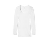 SCHIESSER T-shirt à manches longues LUXURY blanc blanc | 46