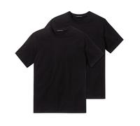 SCHIESSER T-Shirt Américain, Col En V, Col Rond, Noir, Blanc, S M L XL 2XL 3X...