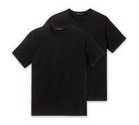 SCHIESSER T-Shirt Américain, Col En V, Col Rond, Noir, Blanc, S M L XL 2XL 3X...