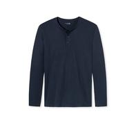 SCHIESSER T-Shirt ' Longsleeve Mix & Relax ' bleu, Taille M