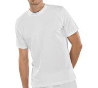 Schiesser T- Shirt Maillot de Corps, Blanc (100-Weiss), Large (Taille Fabricant: 6 (L) Homme