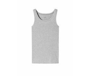 SCHIESSER Top - Débardeur RIB gris chiné gris clair | 44