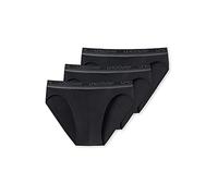 Schiesser Uncover by Lot de 3 slips Rioslip basiques pour homme - Noir - Taille L