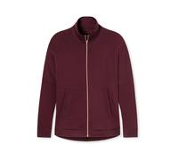 SCHIESSER Veste de survêtement 'Mix & Relax' bordeaux, Taille XL