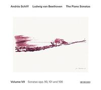Andras Schiff – Beethoven : Sonates pour piano Vol. 7 – Opp. 90, 101 & 106 – CD