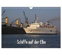 Schiffe auf der Elbe (Wandkalender 2026 DIN A4 quer), CALVENDO Monatskalender: Schiffe auf der Elbe