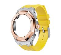 SCHIK 4th GA2100 Bracelet de montre en métal pour homme GA2100/GA-2110, taille unique, Agate