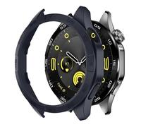 SCHIK Coque de protection rigide pour Huawei Watch GT 4, 46mm, pare-chocs en PC, pour hommes et femmes, accessoires GT4, sans verre de protection d'écran(Midnight Blue)
