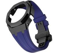 SCHIK Kit de modification de bracelet de montre en métal et caoutchouc pour GA2100/GA2110 - Bracelet de rechange en acier inoxydable - Accessoires avec coque inférieure, taille unique, Agate