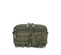 SCHIK Sac banane pour homme - Accessoires Molle - Sac mobile pour escalade multifonction - Camping - Outil masculin - Sac de hanche, Vert, Taille unique