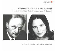 Schilde – Sonaten F R Violine Und Klavier – Import – Walter Genuin