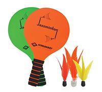 Schildkröt 970155 Jeu de 2 Raquettes, 3 Oiseaux Balle LED pour Le Jeu de Nuit, Le Nouveau Set de Plage Cool pour Un vol de Balle, Le Plaisir pour Les Jeunes et Les Moins Jeunes.