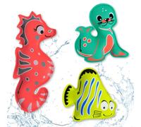 Schildkröt Animaux de plongée en néoprène – Set 3 pièces (lion de mer, hippocampe, poisson)