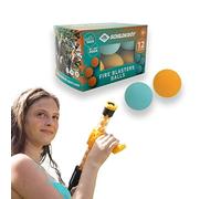 Schildkröt Balles de Rechange, 6 Balles Orange et 6 Balles Bleues pour Le Schildkröt Fire Blaster, Diamètre 2,7 cm