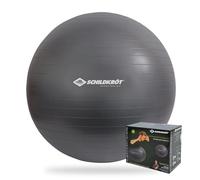 Schildkröt Ballon de gymnastique I Ballon d'assise pour exercices de yoga, d'équilibre, de physiothérapie et de grossesse avec pompe à ballon, ballon de fitness anti-éclatement, max. 120 kg