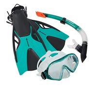 Schildkröt Cayman Set de Plongée pour Adultes, 3 Pièces - Masque, Tuba, Palmes Réglables, Silicone, Ajustement Parfait, Tout Emballé dans Un Sac Pratique, 940003