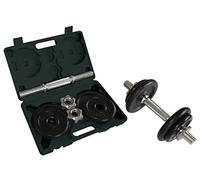 Schildkröt Fitness - Kit d'haltère court - 10 kg - black