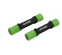 Schildkröt Fitness, 2 Haltères Avec Poignées Réglables, 0,5kg, Vert-Noir