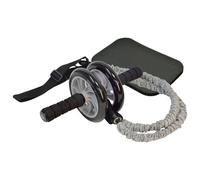 Schildkröt Fitness - Abroller & Expander Set - Extenseur De Musculation Taille One Size, Noir/Gris