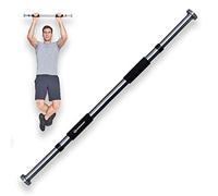 Barre de traction pour encadrement de porte Schildkrot Fitness Noir et Argent Noir et Argent G