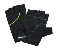 Schildkröt Fitness Gants de Fitness Classic, 2 Tailles (S/M et L/XL), Noir/Vert, 960152