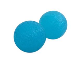 Schildkröt Fitness Thérapie Anti-Stress, Lot de 2 Balles de Préhension, Ensemble d'Entraînement des Doigts, Bleu, 960124, Multicolore