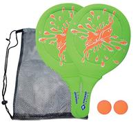 Schildkröt Fun Sports 970219 Jeu de Raquettes Plage, Vert/Orange