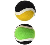 Schildkröt Fun Sports Balles de Remplacement en Velcro 2 Pièces Lot, Vert Jaune, Diamètre 6,25 cm