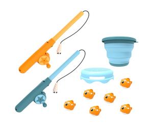 Schildkröt Fun Sports - Fishing Game - Jeux de plage - blue / orange