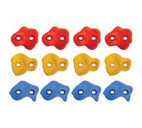 Schildkröt Fun Sports - Klettergriffe - Prises d'escalade - 12 Pieces - blue / yellow / red