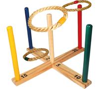 Schildkröt - Funsport RINGWURFSPIEL (1 croix à lancer 38x38x21cm, 5 anneaux à lancer)