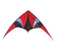 Schildkröt Funsports Stunt Pilot 140 - Cerf-volant acrobatique 140×60 cm rouge/blanc/noir, 2 lignes